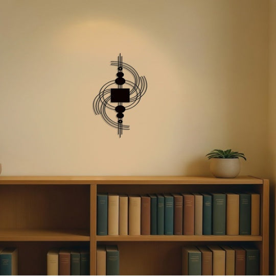 Modern Geometric Metal Wall Art