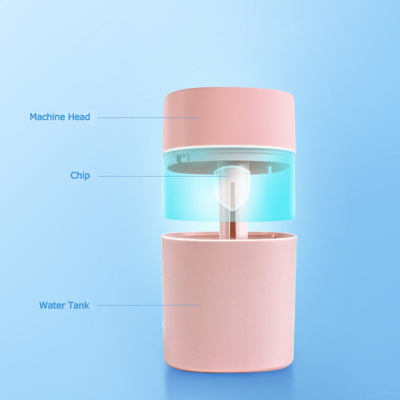 Mini USB Cool Mist Humidifier with LED Light