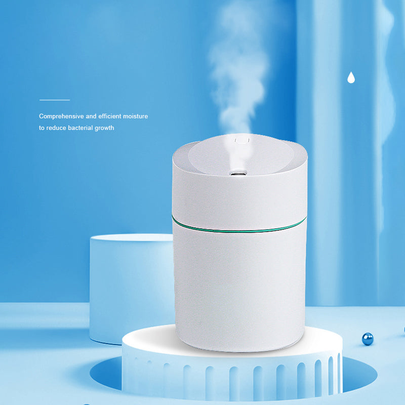 Mini USB Cool Mist Humidifier with LED Light