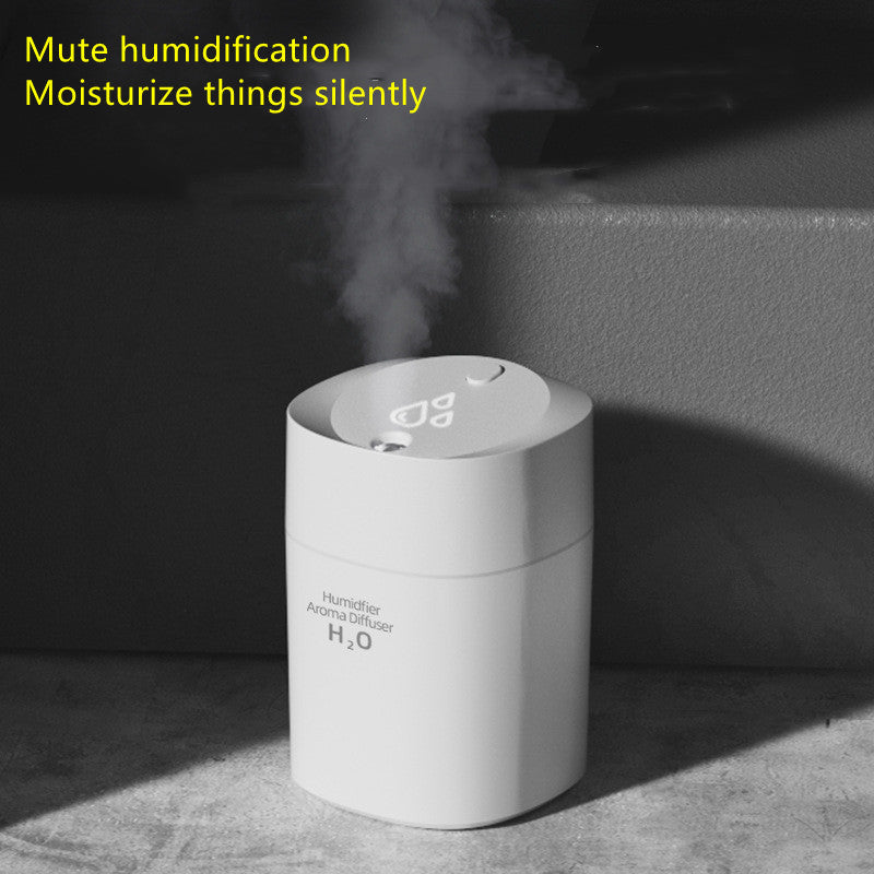 Mini USB Cool Mist Humidifier with LED Light