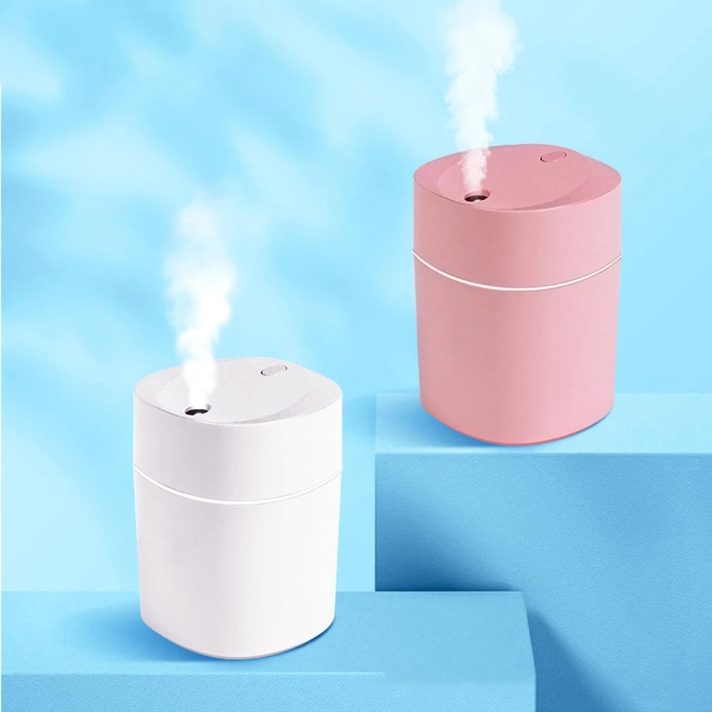 Mini USB Cool Mist Humidifier with LED Light