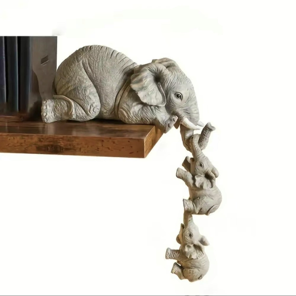 Elephant Family Desktop Ornament Set