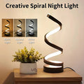 USB Spiral LED Night Light with 3 Colors