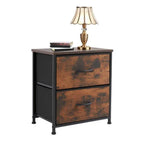 Set of 2 Fabric Drawer Cabinets